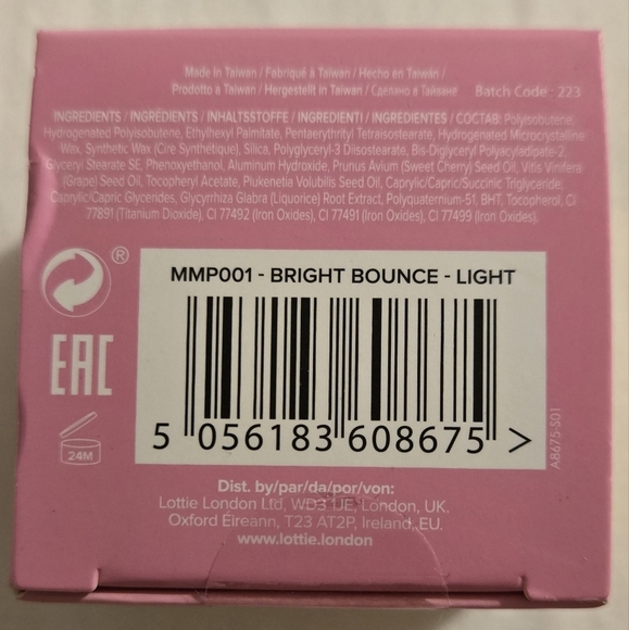 NWT Lottie London Bright Bounce undereye corrector - Picture 5 of 6